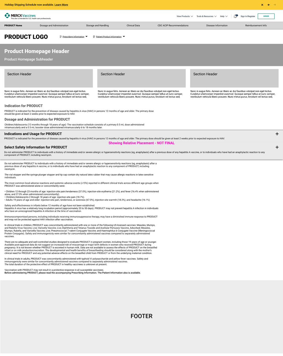 Template wireframe at 1920px desktop width